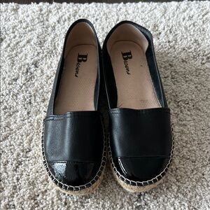 Browns Black Women's Espadrille Flats